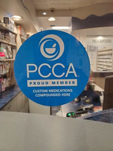 Tache Pharmacy Professional Compounding Centers of America Sticker