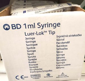 Tache Pharmacy Injection Supplies Syringes