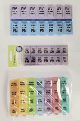 Medication Compliance Packaging Pill Organizers